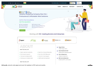 Website Designing Company Near Me