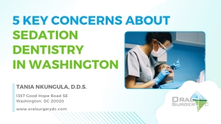 5 Key Concerns About Sedation Dentistry in Washington