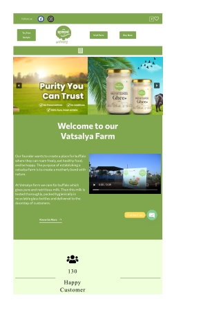 Buy Pure Buffalo Ghee Online at Vatsalya Farms – Best Desi Buffalo Ghee Price