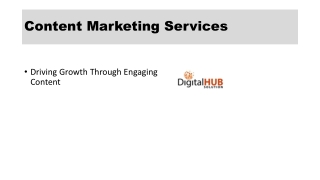 Content Marketing Services | Engage, Convert & Grow Your Brand