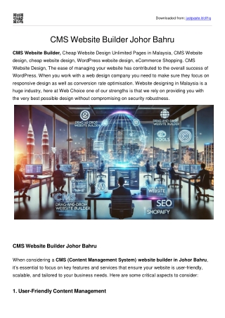 CMS Website Builder Johor Bahru (1)