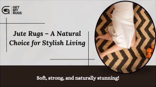 Jute Rugs from GetMyRugs: Affordable Luxury for Your Home