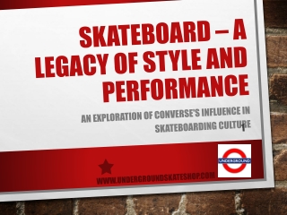 Iconic Skateboarding Shoes by Converse