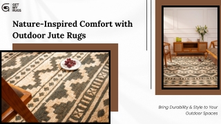 Add an Eco-Friendly Touch to Your Outdoors with Jute Rugs by GetMyRugs