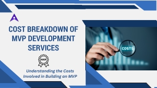Cost Breakdown of MVP Development Services