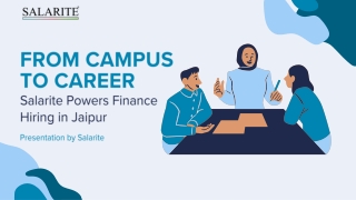 From Campus to Career: Salarite Powers Finance Hiring in Jaipur