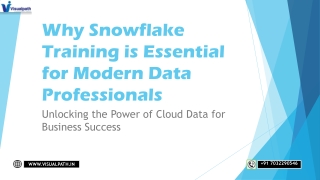 Best Snowflake Training in Bangalore Enroll Today!