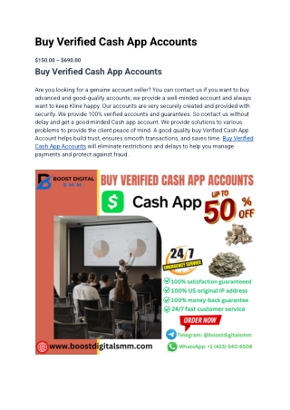 6.99 BEST SITE TO buy verified cash app accounts from USA