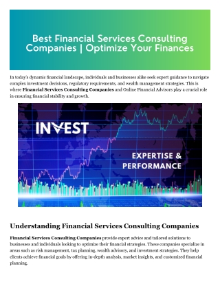 Financial Services Consulting Companies