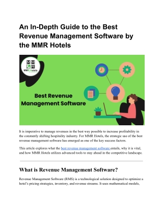 Best Revenue Management Software