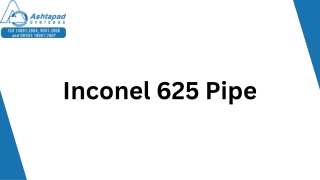 Inconel 625 Pipe