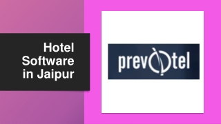 Hotel Software in Jaipur
