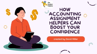 How Accounting Assignment Helpers Can Boost Your Confidence