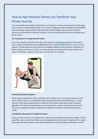 Powerful App for Personal Trainers | FitBudd Personal Training Software