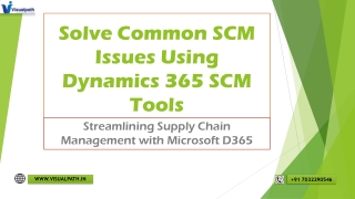 Master D365 Supply Chain Management with Expert Training