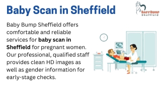 Baby Scan in Sheffield