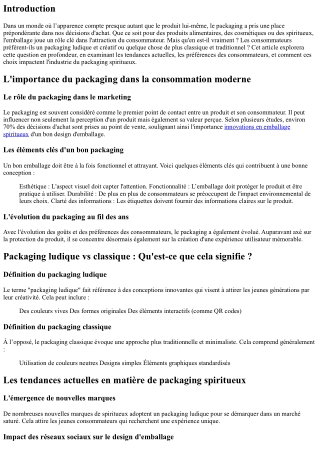 Packaging ludique ou classique ? Que préfèrent réellement les consommateurs ?