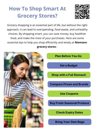 How To Shop Smart At Grocery Stores?