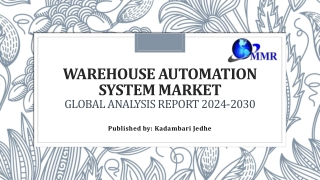 Warehouse Automation System Market Trends, Growth Factors and Forecast to 2030