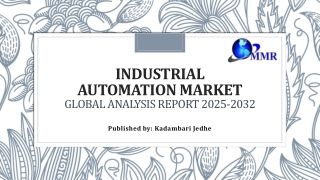 Industrial Automation Market Revenue, Growth, Size, Share and Forecast 2032