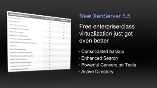 New XenServer 5.5