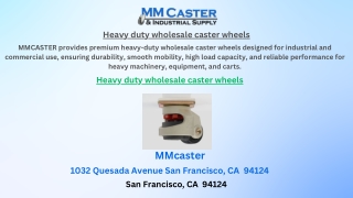 Heavy duty wholesale caster wheels