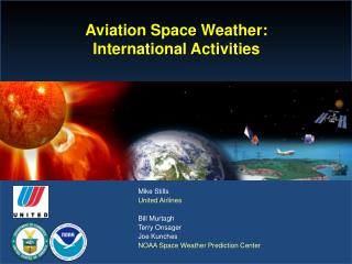 Aviation Space Weather: International Activities