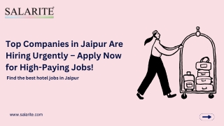 Top Companies in Jaipur Are Hiring Urgently – Apply Now for High-Paying Jobs!