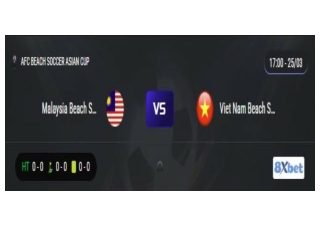 Xem trực tiếp Malaysia Beach Soccer vs Viet Nam Beach Soccer
