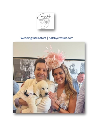 Wedding fascinators | hatsbycressida.com