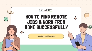 How to Find Remote Jobs & Work From Home Successfully
