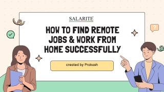 How to Find Remote Jobs & Work From Home Successfully