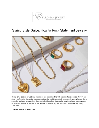 Spring Style Guide_ How to Rock Statement Jewelry