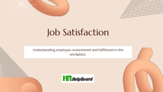 Job Satisfaction