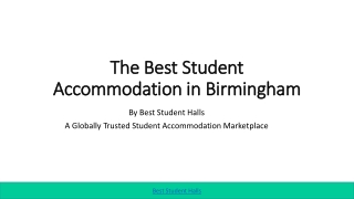Student Accommodation in Birmingham