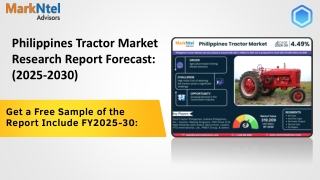 Philippines Tractor Market Strategic Insights into Key Players 2025 to 2030