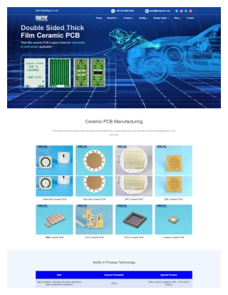 Ceramic PCB | High-Performance PCBs by BestPCBs