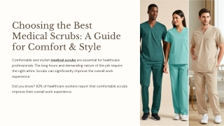 Choosing the Best Medical Scrubs A Guide for Comfort & Style