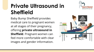 Private Ultrasound in Sheffield