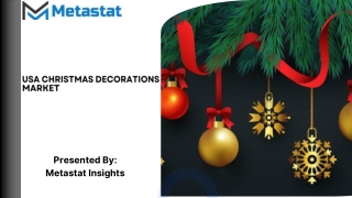 USA Christmas Decorations Market Size & Share, Analysis 2031