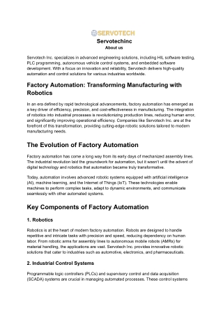 Factory Automation
