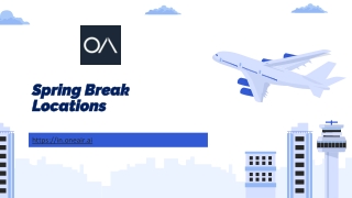 Spring Break Locations - in.oneair.ai