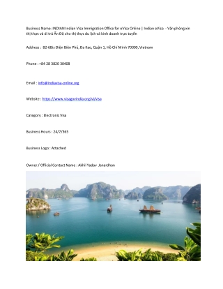 INDIAN Indian Visa Immigration Office for eVisa Online | Indian eVisa  - Văn phò