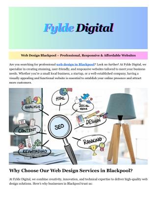Web Design Blackpool