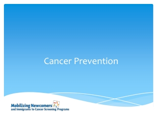 Cancer Prevention