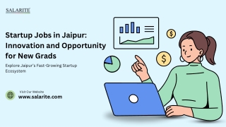 Startup Jobs in Jaipur Innovation and Opportunity for New Grads