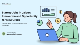 Startup Jobs in Jaipur Innovation and Opportunity for New Grads