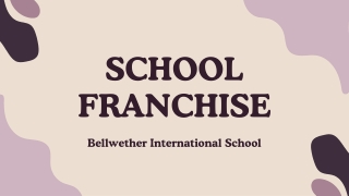 Start a Top CBSE School Franchise in MP – Bellwether International School