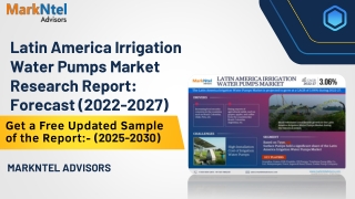 Latin America Irrigation Water Pumps Market Insights, Share & Growth Trends