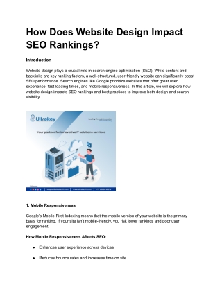 Website Design And Development